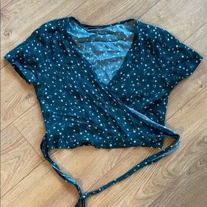 Brandy Melville Wrap Top